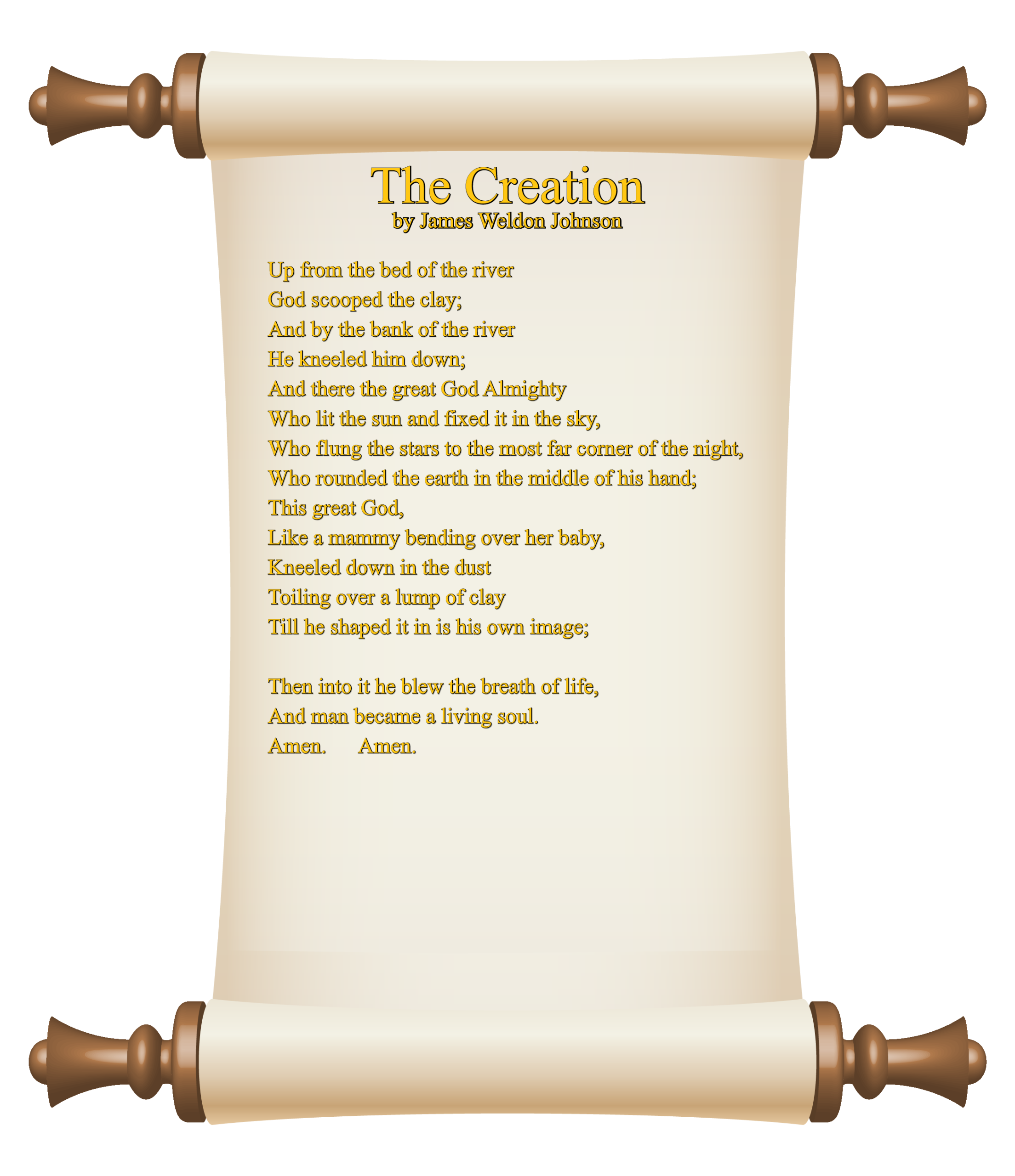 International Brotherhood Paper Scroll - R3-04